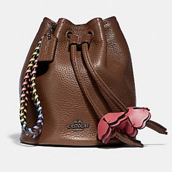 Coach Handbags - Coach Petal Wristlet - Dark Saddle